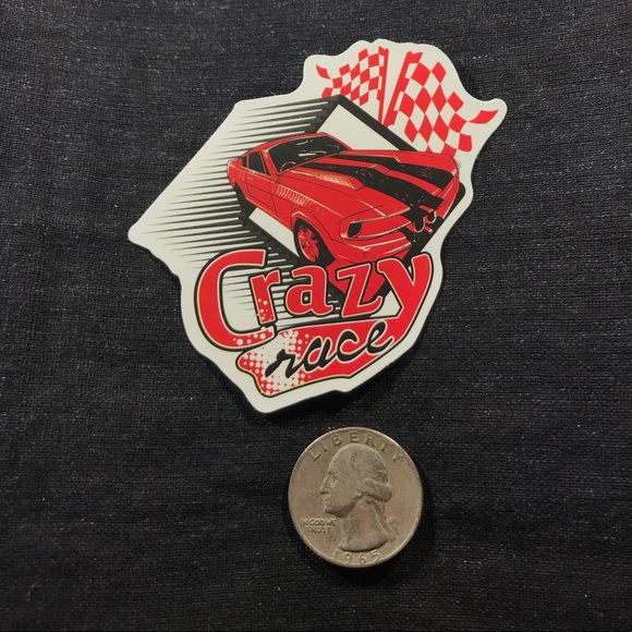 Muscle Car Single Decor Accent Sticker - Picture 2 of 2